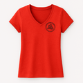 GMS T-Shirt Damen V-Auschnitt