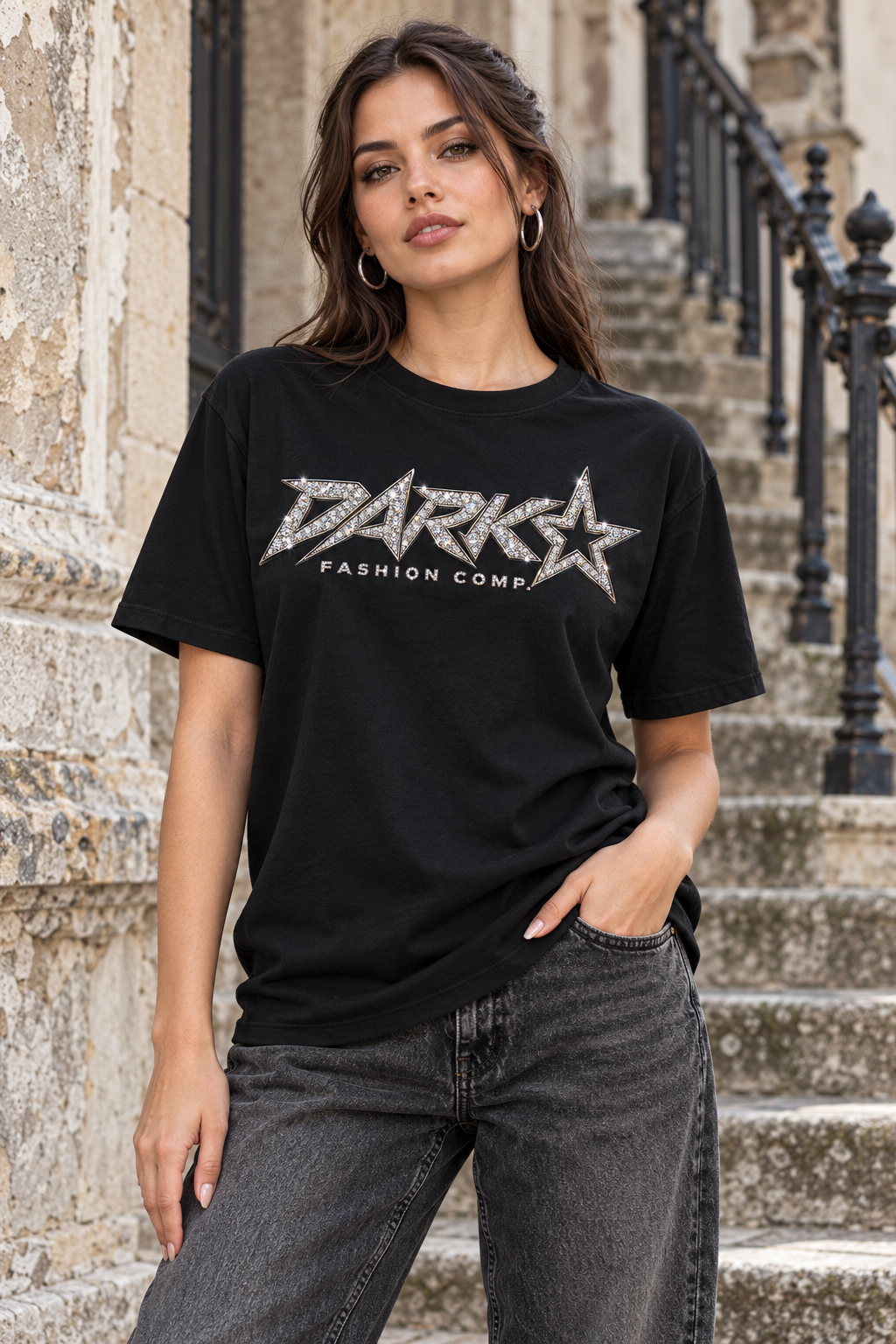 Darkstar T-Shirt Woman „Diamond-Style“