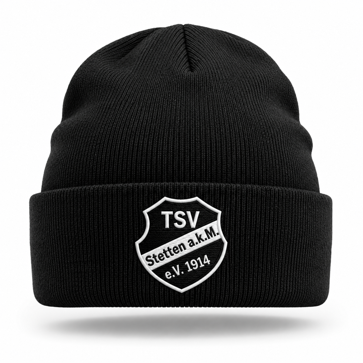 TSV Strickmütze mit Stickerei- Emblem Erwachsene / Kinder